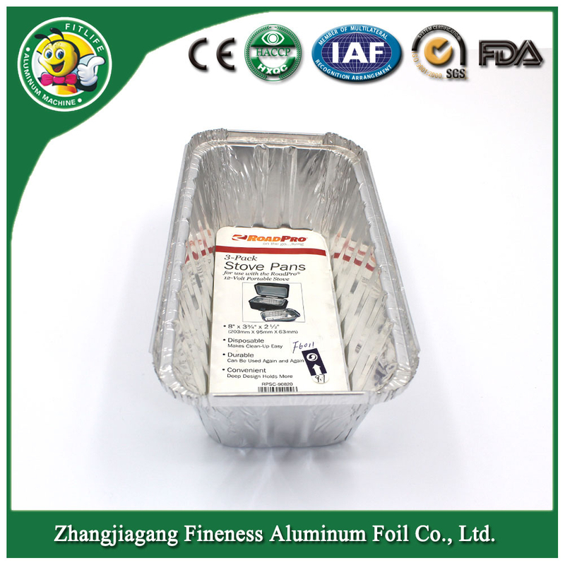 Best Selling Pollution Free Factory Stock Full Sizes Aluminium Material and Food Use Disposable Aluminium Foil Container