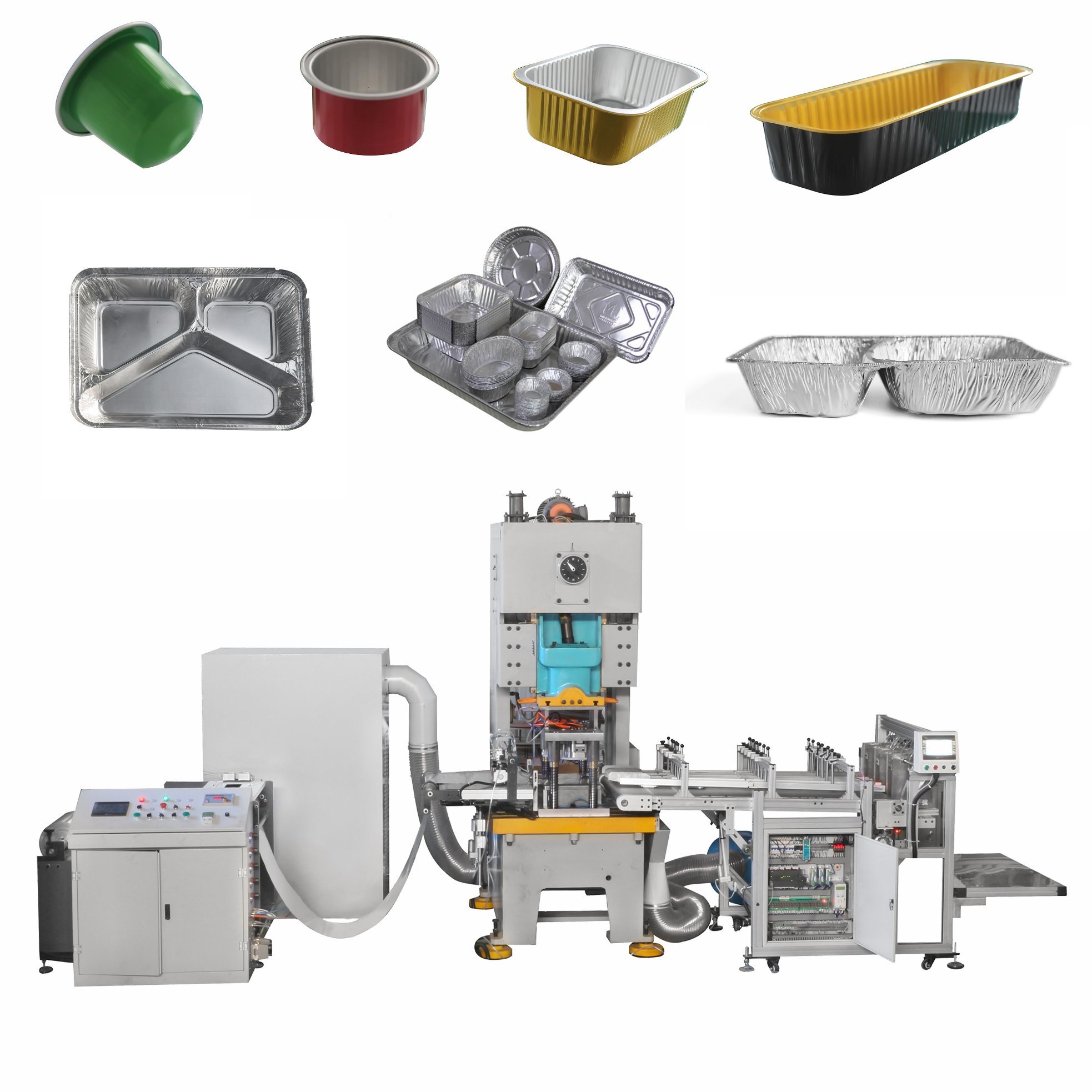 Aluminum Foil Container Production Line for Fast Food