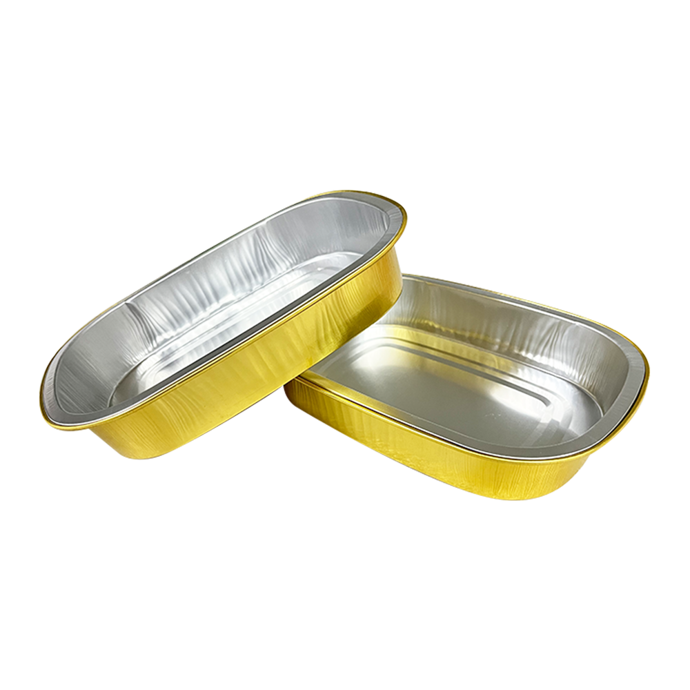 Fast Food Aluminum Foil Container for Airline