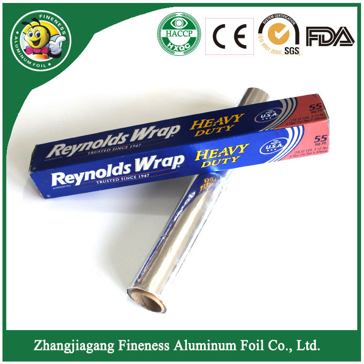 Aluminium Foil Small Roll in Box for Household