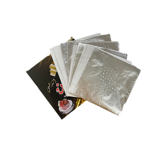 Wholesale Tin Foil Shisha Hookah Aluminium Foil Paper With Holes In Square Or Circle Round