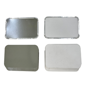 Bbq Aluminium Foil Tray Rectangle Lunch Box Kitchen
