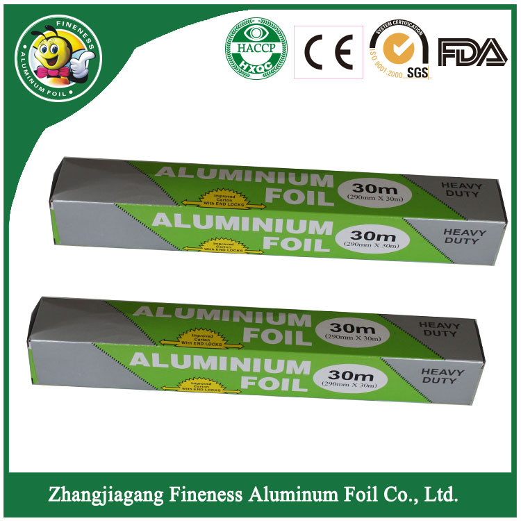 Aluminium Catering Foil Roll with Fashion Packing