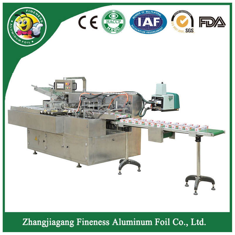 Aluminum Foil Automatic Rigid Box Machine