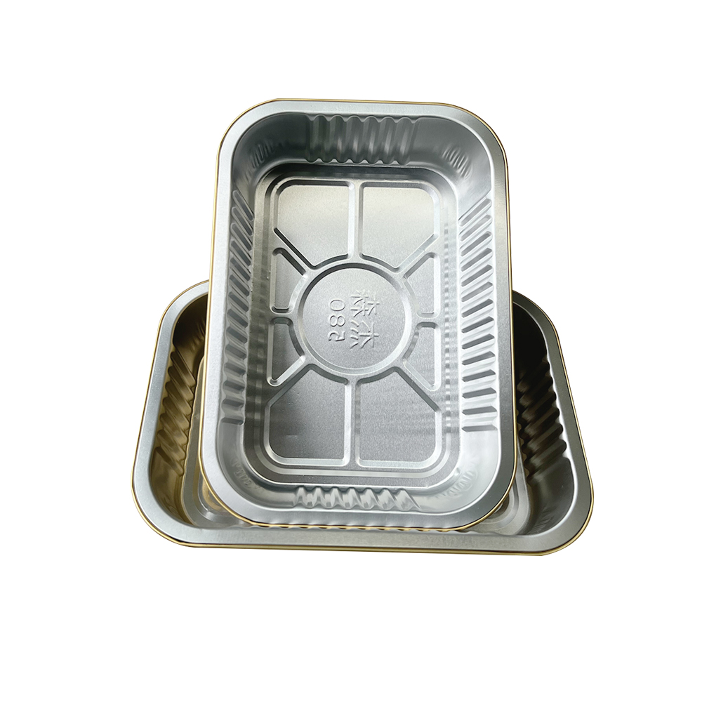 Disposable Aluminum Foil Boxes For Food Packaging